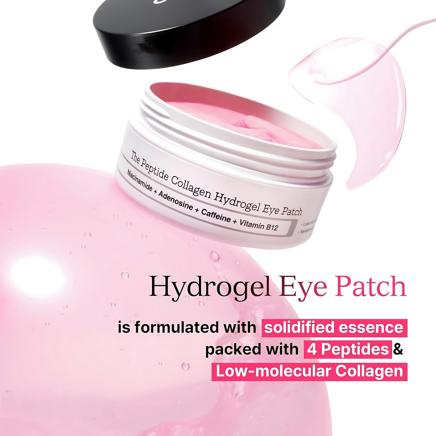 VELONTA™ Peptide Collagen Hydrogel Eye Patch